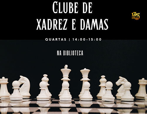 Clube de Xadrez e Damas – Divulgação