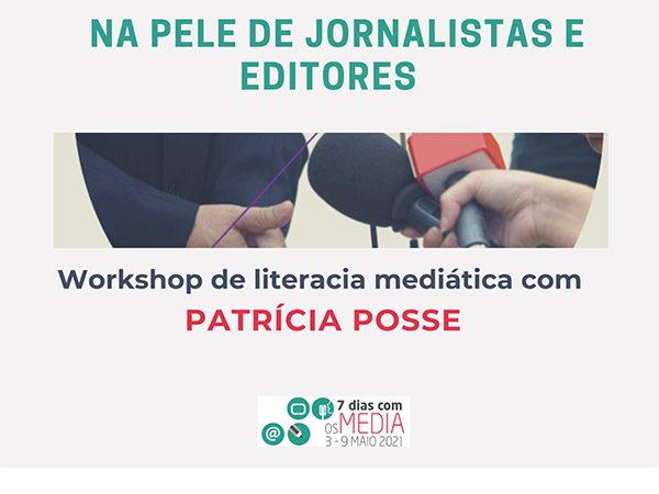 Workshop de literacia mediática com Patrícia Posse