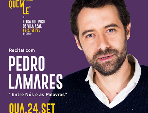 Entre nós e as palavras – Recital com Pedro Lamares
