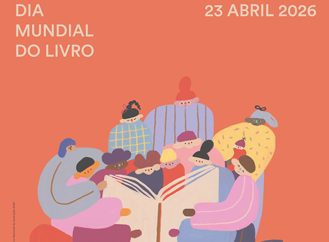 Escola a ler no dia mundial do livro