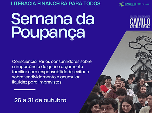 Tempo de Poupança, Tempo de Aprender | Formação Financeira Regressa em Outubro